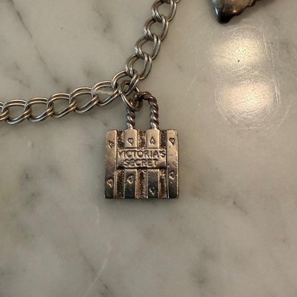 Vintage Sterling Victoria’s Secret charm bracelet - Picture 2 of 4
